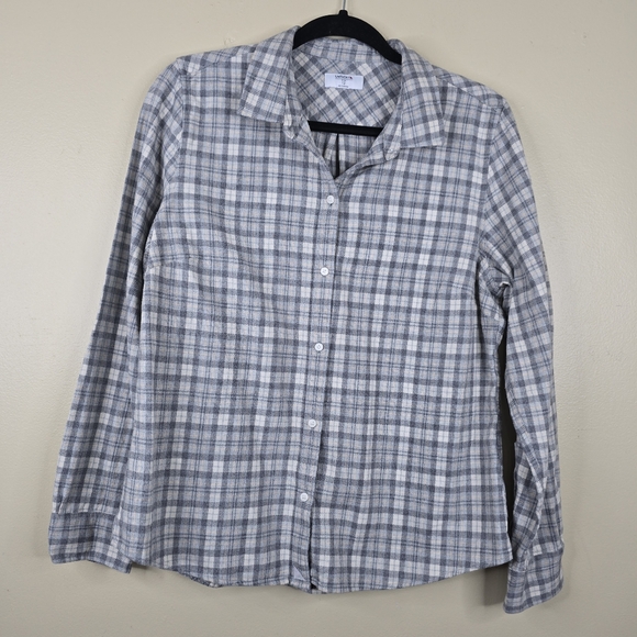 Untuckit plaid button up shirt size 14 - Picture 1 of 6